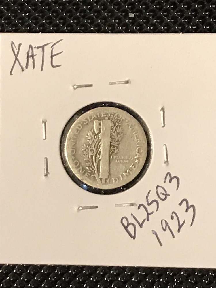 1923 Mercury Dime G