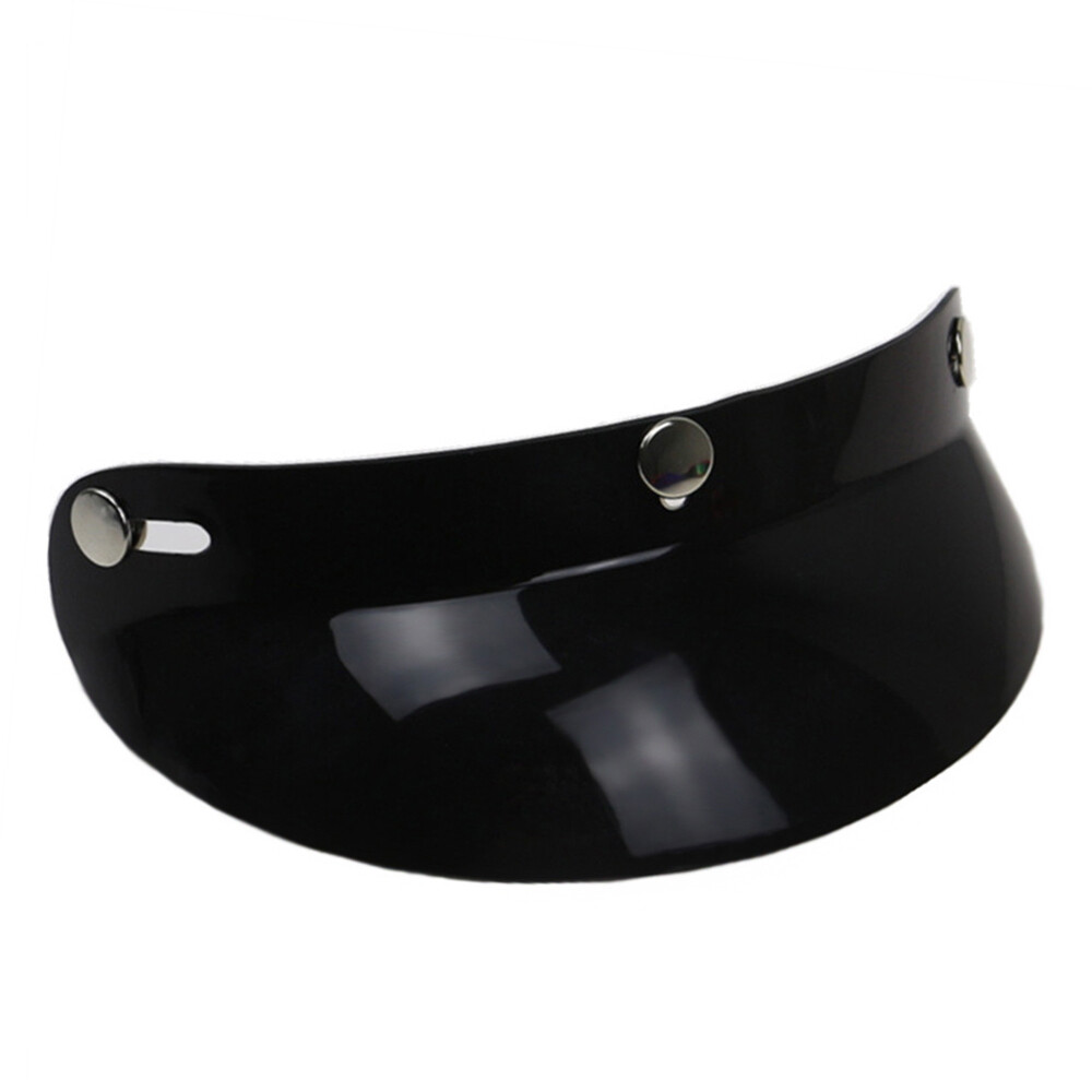 3-Snap Visor for Open Face Motorcycle Wind Flip Visor F2B3