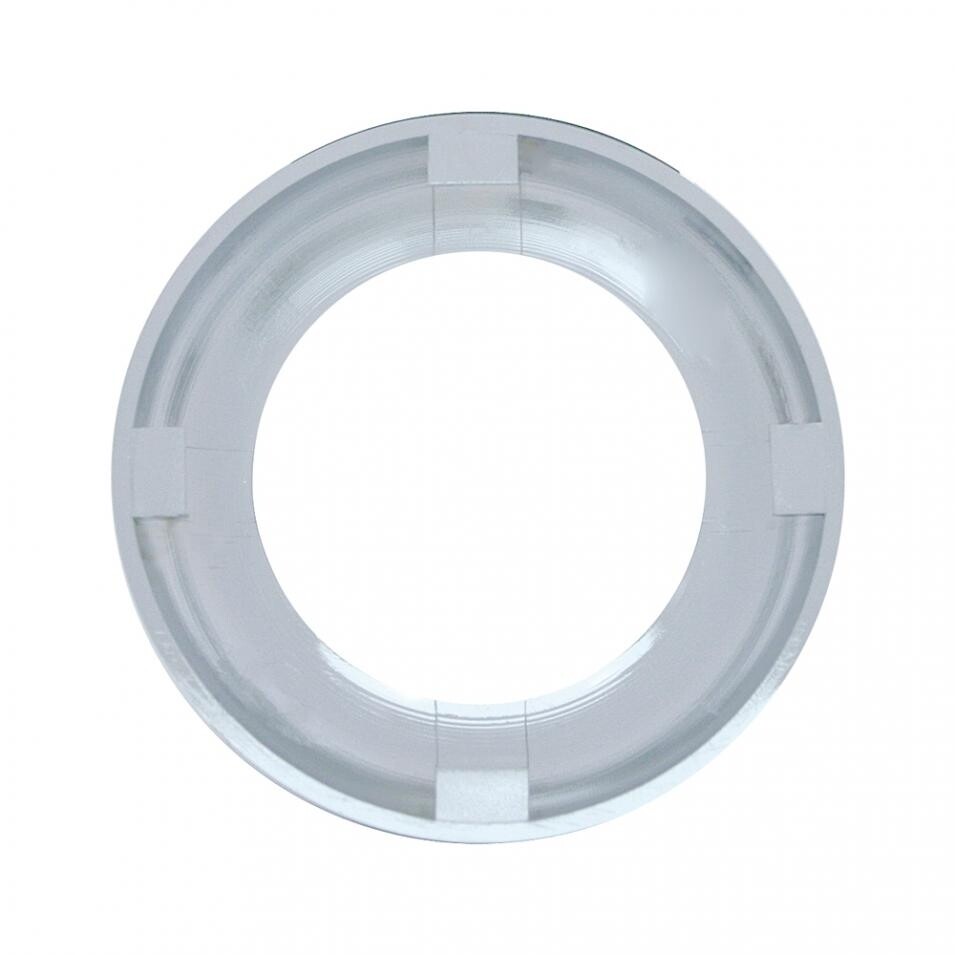 4'' Chrome Plastic Twist-On Bezel 4 Pack