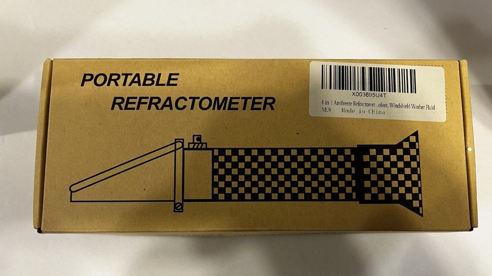 Portable Refractometer ATC LEC115 New in Case & Box