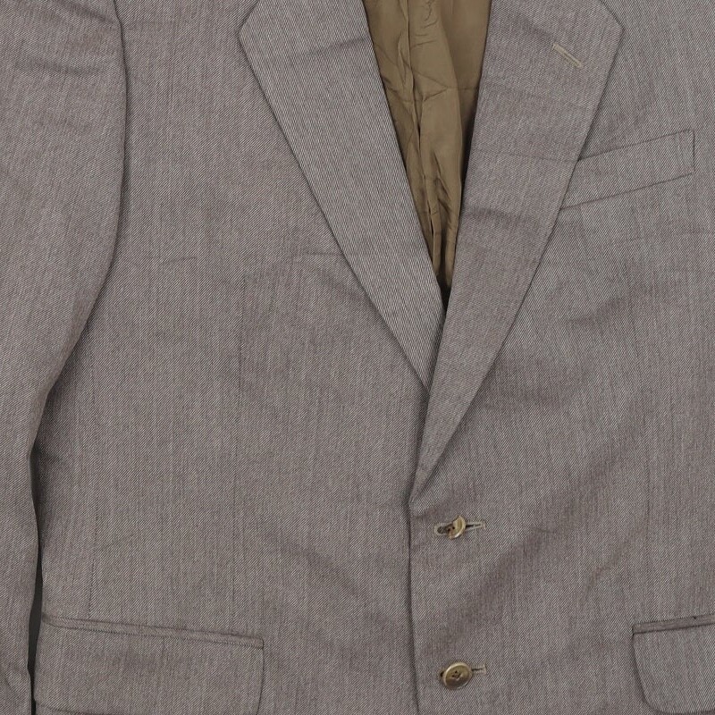 Vintage St Michael Mens Brown Polyester Blend Blazer Size M