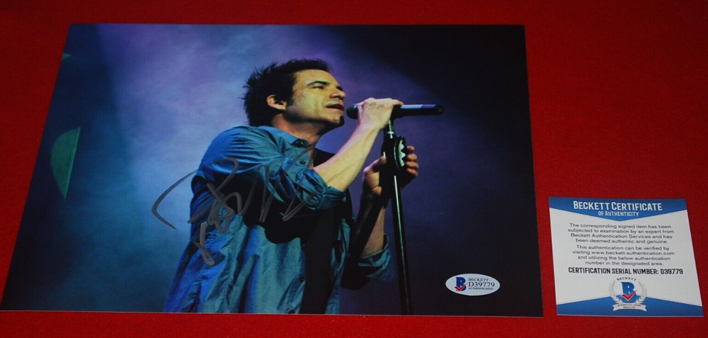 PAT MONAHAN TRAIN signed 8X10 Beckett COA D39779