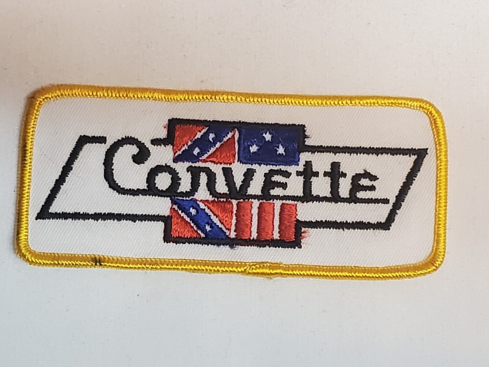 Vintage NOS Patch Corvette Chevrolet  Shirt Jacket Hat