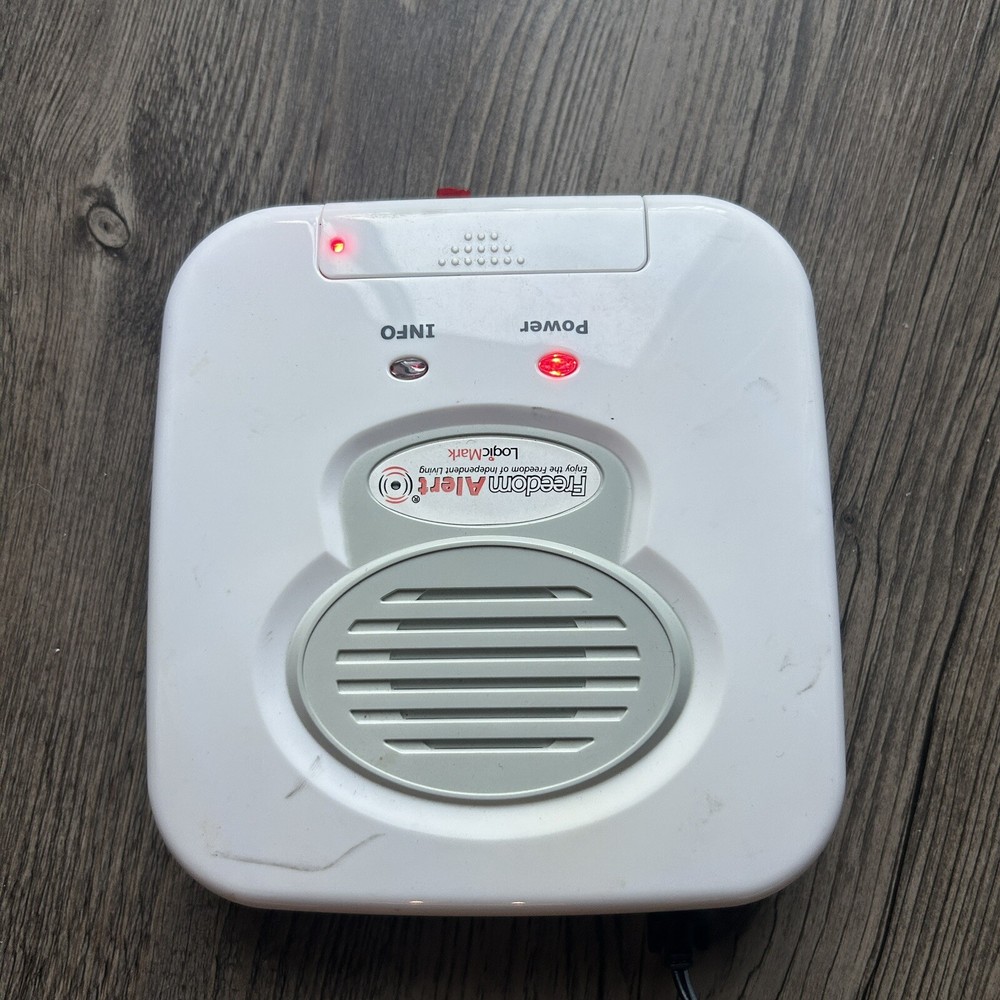 LogicMark 35911 Freedom Alert Emergency System Base Only W/ DECT Comm Tech