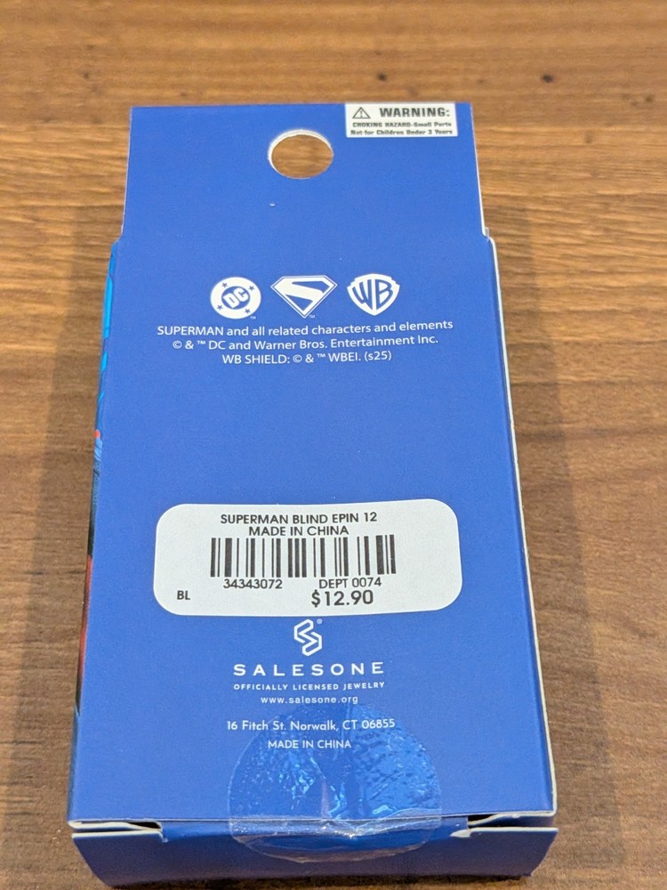 DC Comics Krypto Pin Superman S Shield Mystery Blind Box New