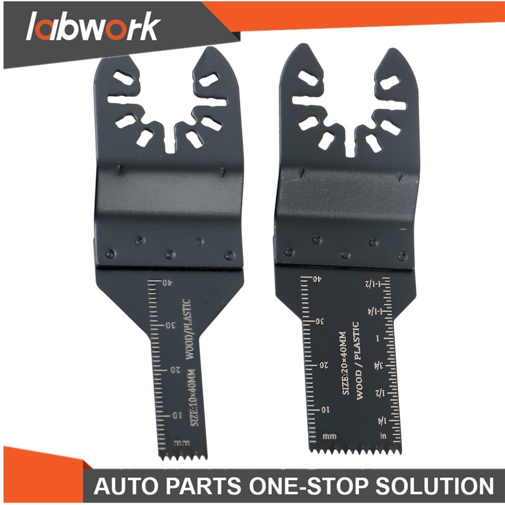 Labwork 23 Pcs Titanium & Carbide Multitool Blades Oscillating Tool Saw Blades