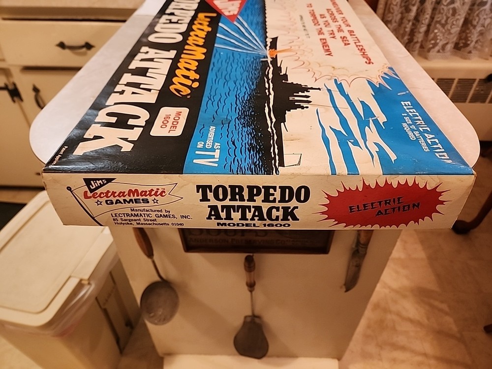 JIM'S LECTRAMATIC TORPEDO ATTACK MODEL 1600 C. 1970 complete