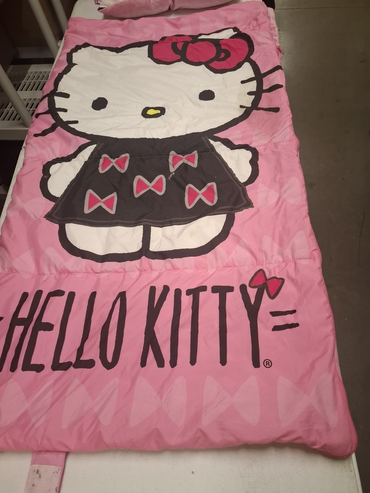 Hello Kitty Childs Sleeping Bag Plus Pillow