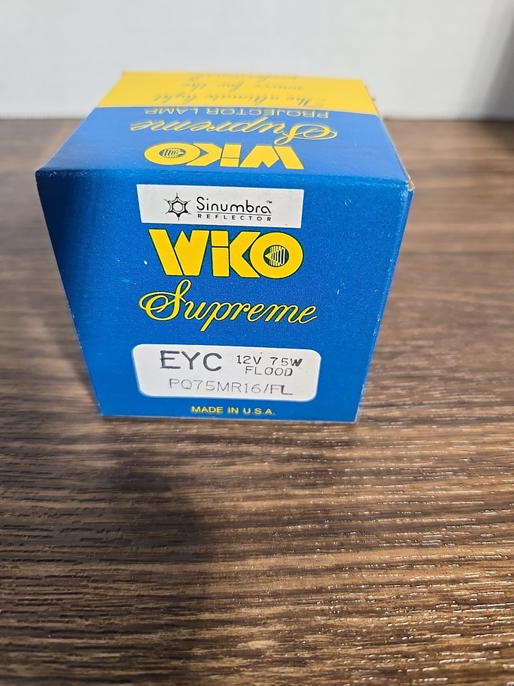 Wiko EYC Projector Lamp 12 Volt 75 Watt