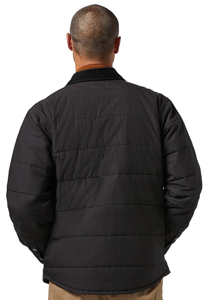 Brixton Cass Puffer Jacket - Black / Black - New