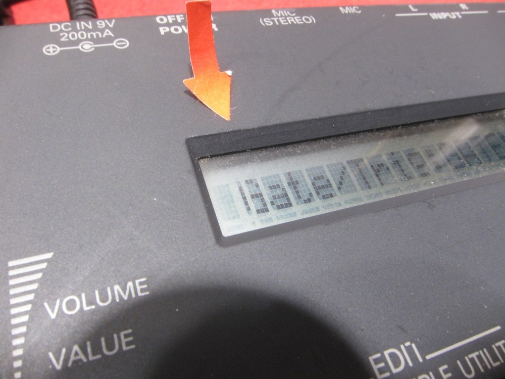 Roland MS-1 Compact Digital Sampler Looper MS1 MIJ Tested w/ power supply