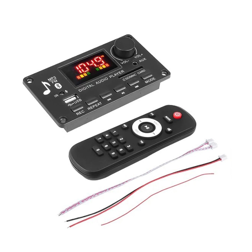 Bluetooth 5.0 Amplifier Decoder Board 2*40W 7-25V MP3/WMA/WAV/FLAC/APE