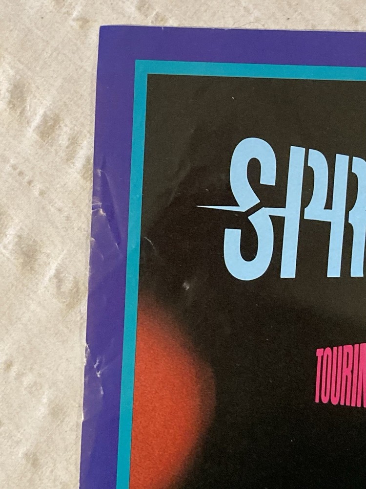 Rick Springfield 1983 Poster Touring In Oz