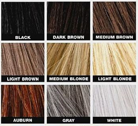 TOPPIK Hair Fibers 27.5g - Gray, White, Auburn, Medium Blonde, Light Blonde