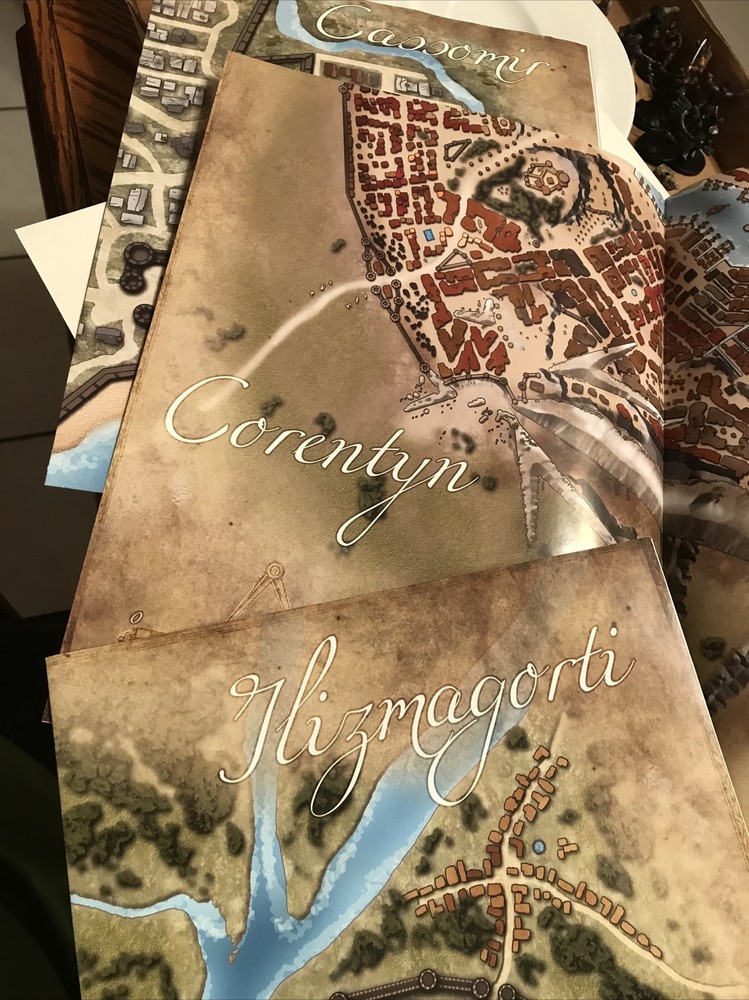 Pathfinder Chronicles: City Map Folio (Sealed)