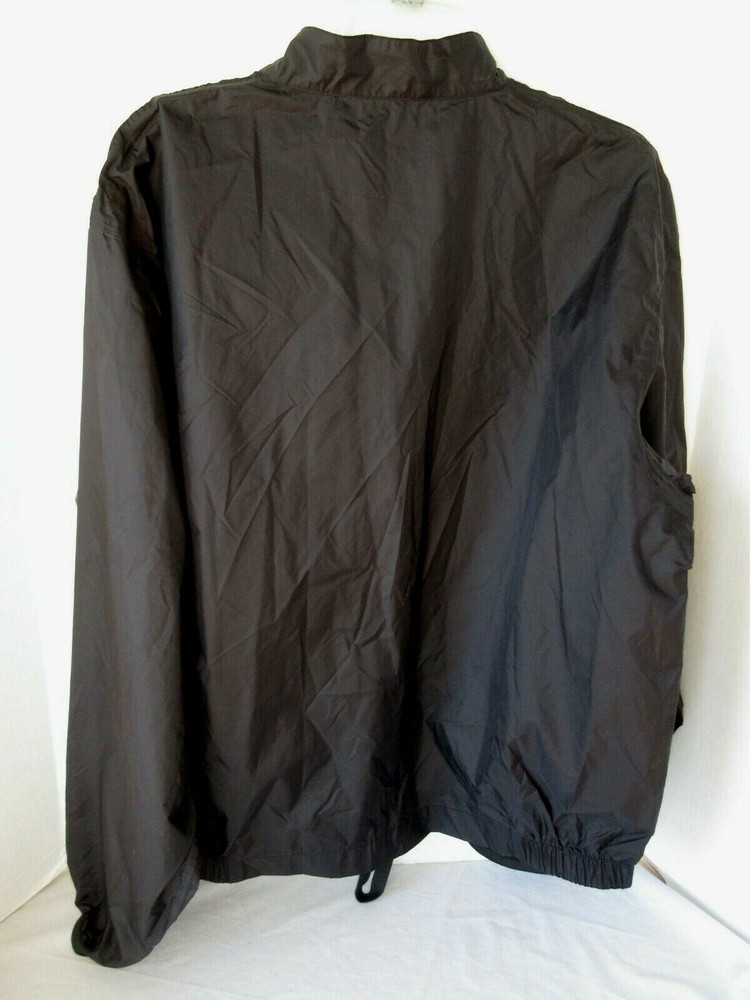 Firstgear First Gear Men's Rain Over Jacket Large Zip Front Polyurethane Coating