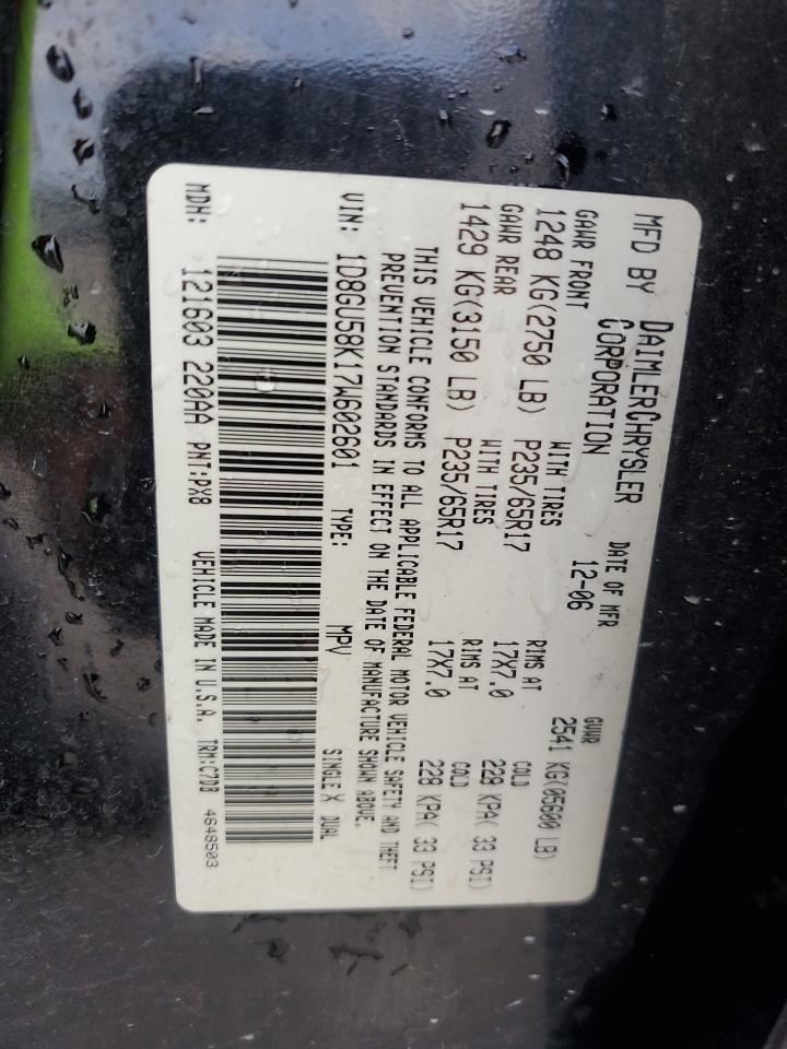 NITRO 2007 Glove Box 4835596