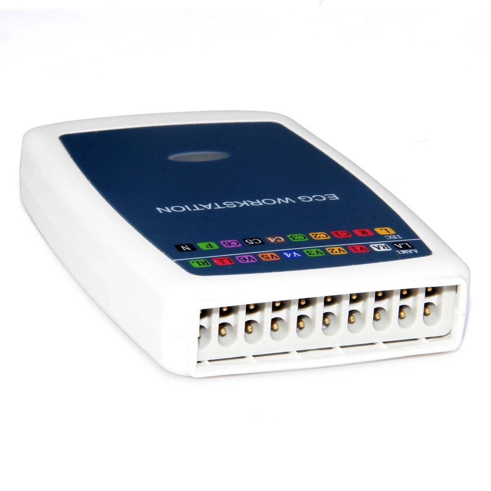 RR8000G Workstation System, 12 Lead Rest PC Based Portable ECG Machine