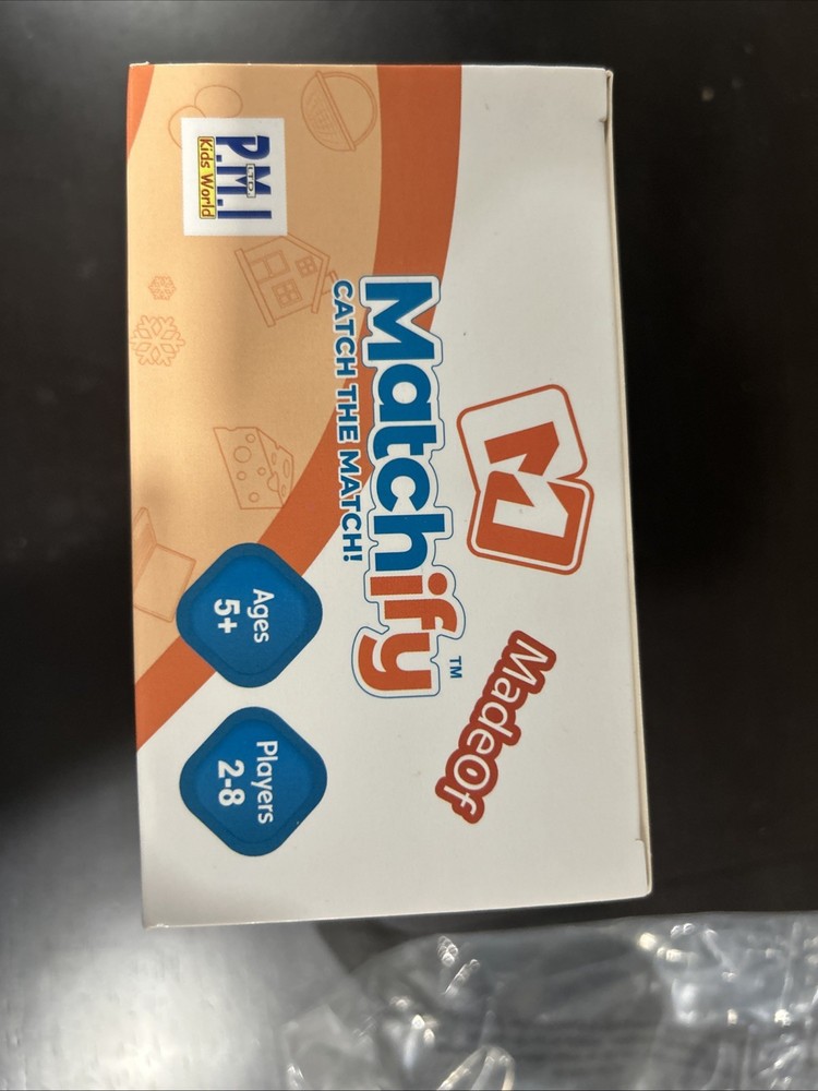 Matchify Card Game: MadeOf