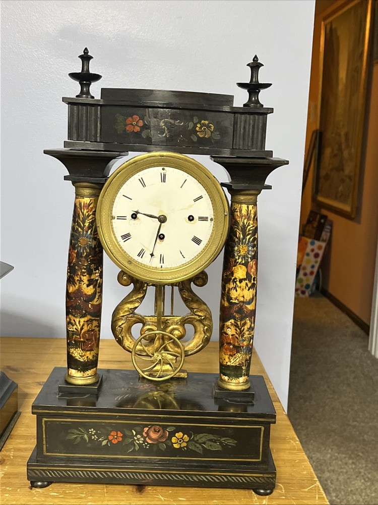 Antique Column Clock