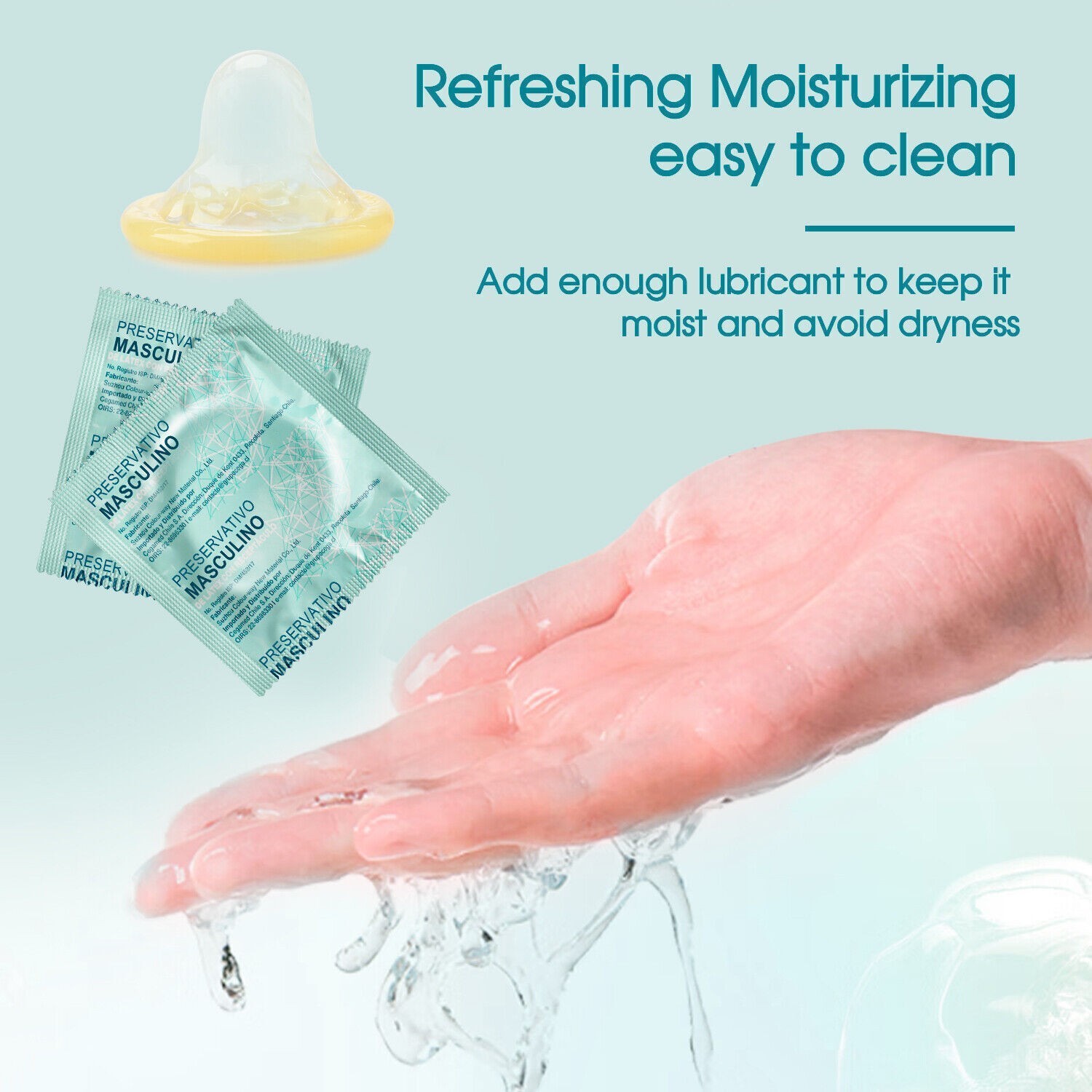 100PCS Latex Condoms Bulk Pack Ultra Thin Extended Pleasure Extra Time Sex Delay