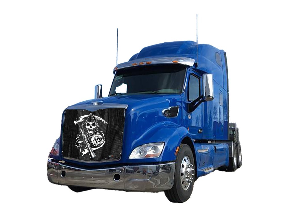 GrillAdz 2012-2021 Peterbilt 579 Custom Mesh Bug screen