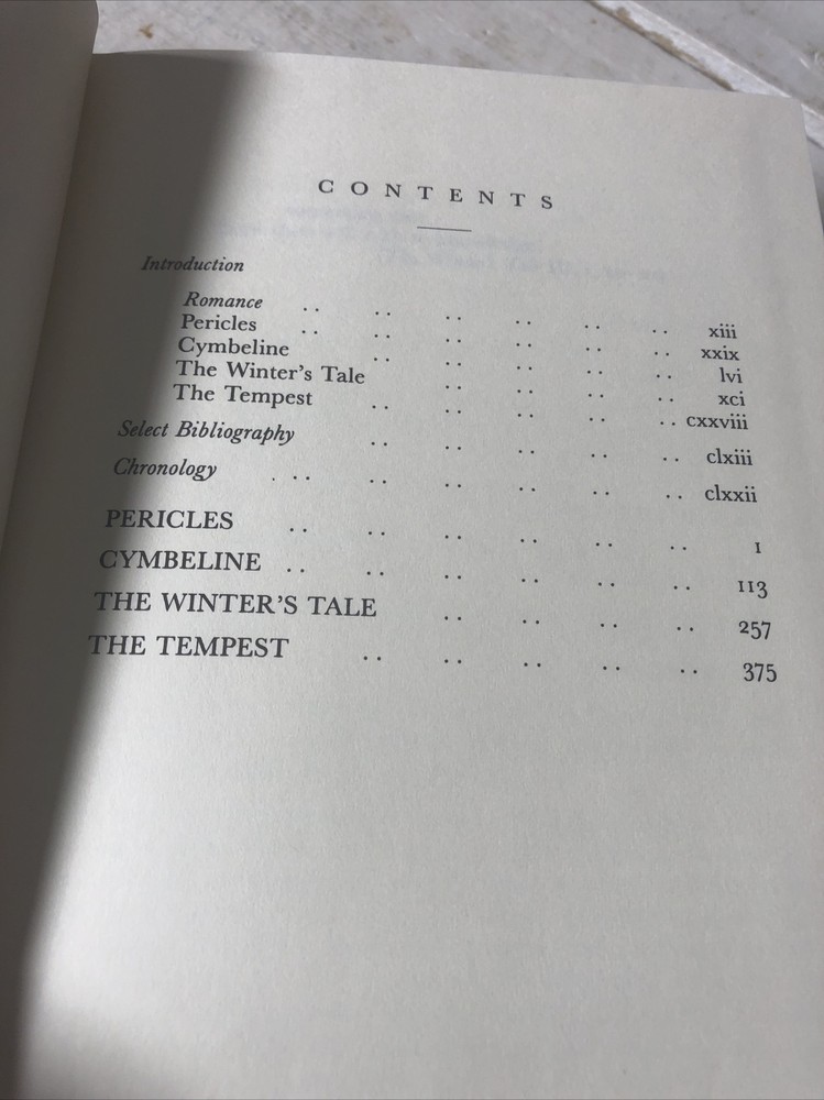 Romances (The Millennium Library) by William Shakespeare 1996.
