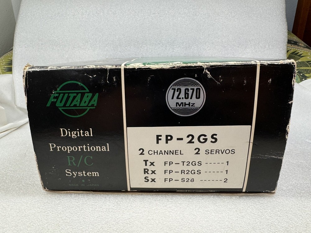 Futaba Black FP-2GS Digital Proportional R/C Remote Controller New
