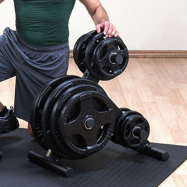 Body-Solid EZ-Load Weight Tree for Olympic Weight Plates