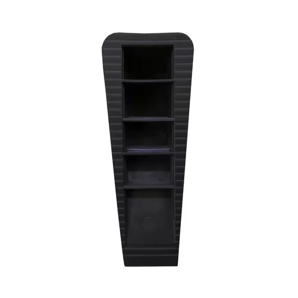 Heavy-Duty Brown Rubber Door Stop (2-Pack)