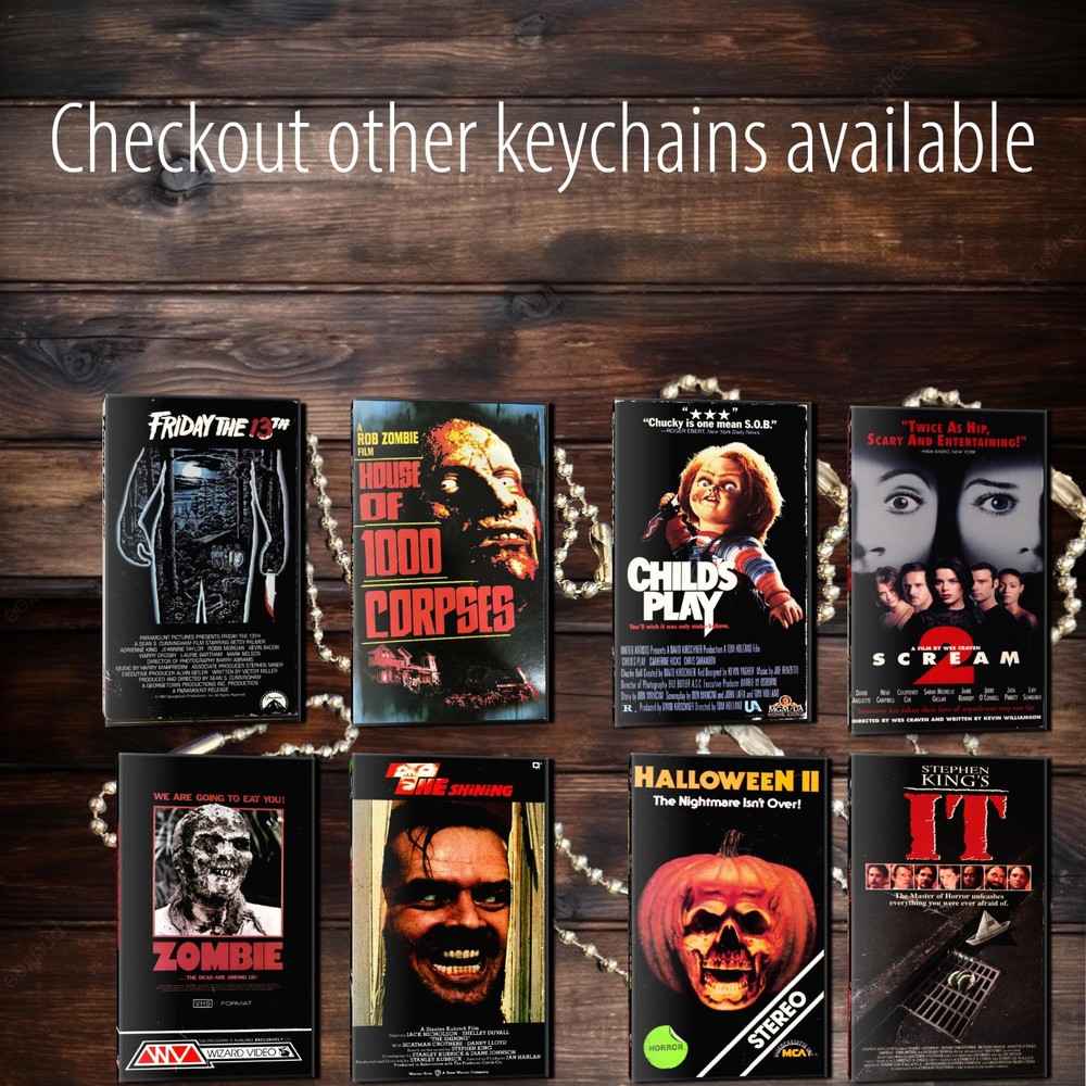 Creepshow VHS Keychain