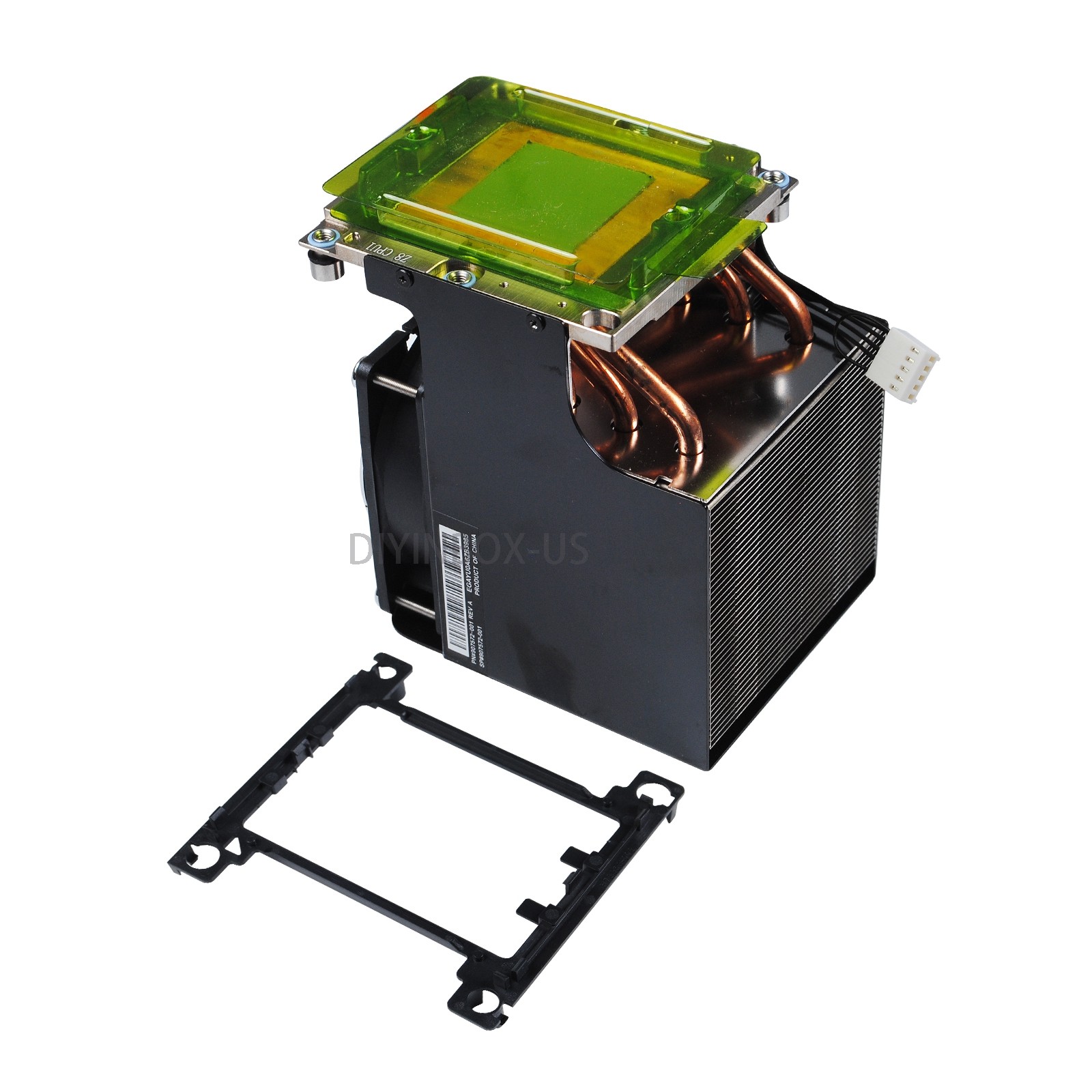 HP PN:460503F00-17J-G 0P605235 CPU Heatsink for HP Z8 G4 Graphics No. 2 position