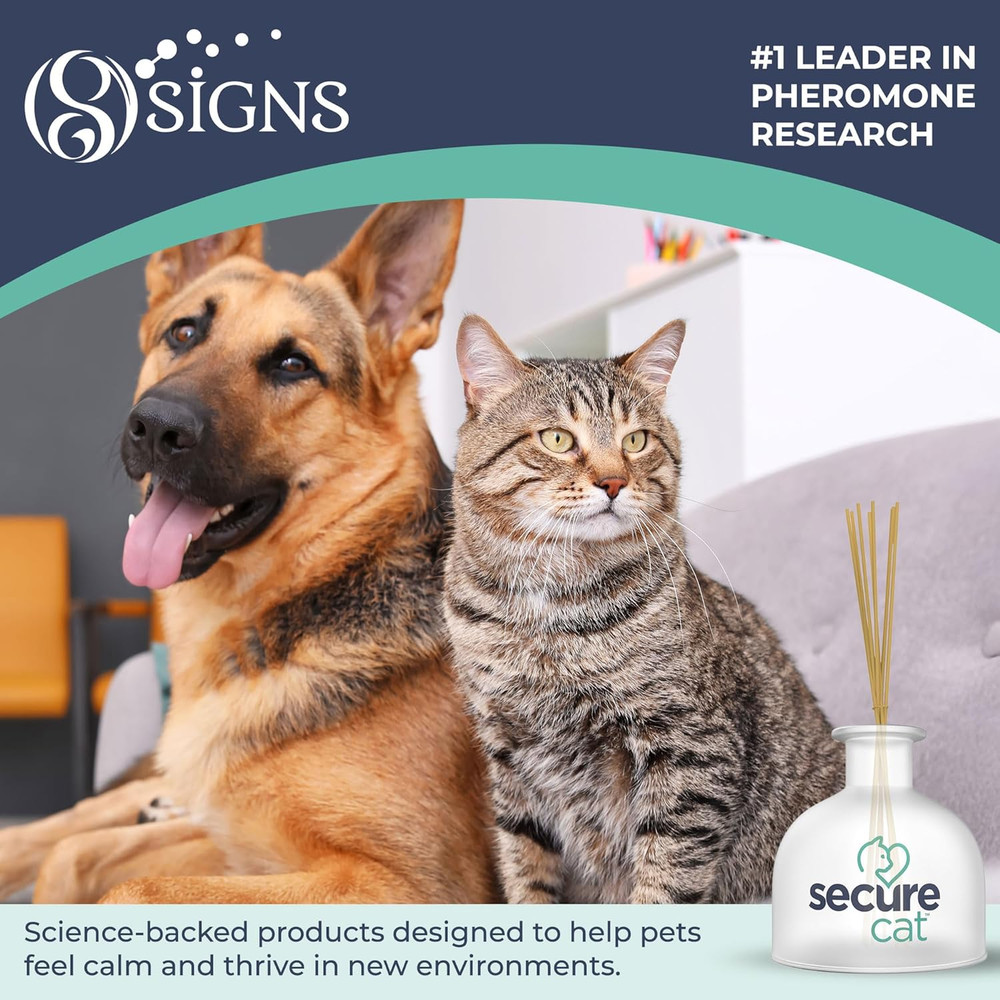 Securecat Calming Diffuser for Supporting Calm and Well-Being to Help Relieve An