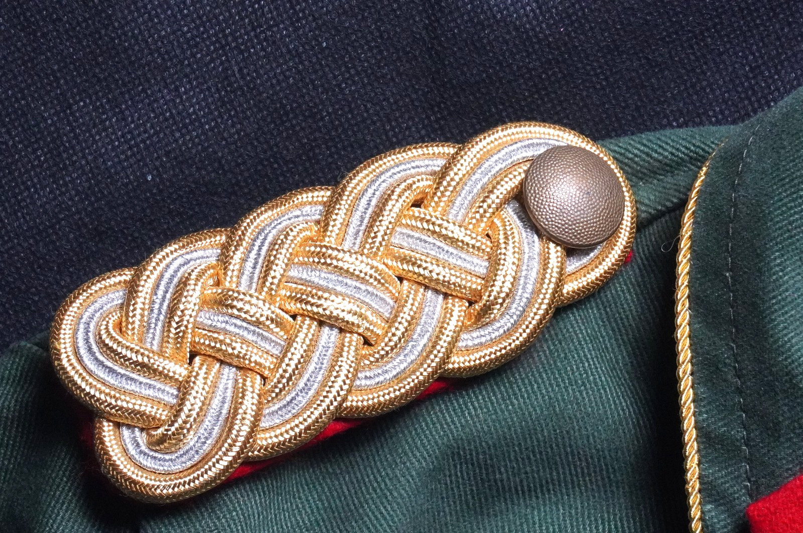 Army generals wrap style field jacket. Cotton. Large (US42-43)