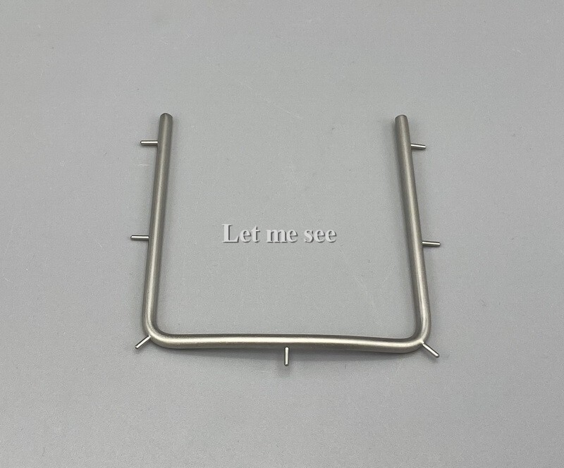 Dental Rubber Dam Sheet Frame Bracket Plastic Foldable S.S. Frame Template Punch