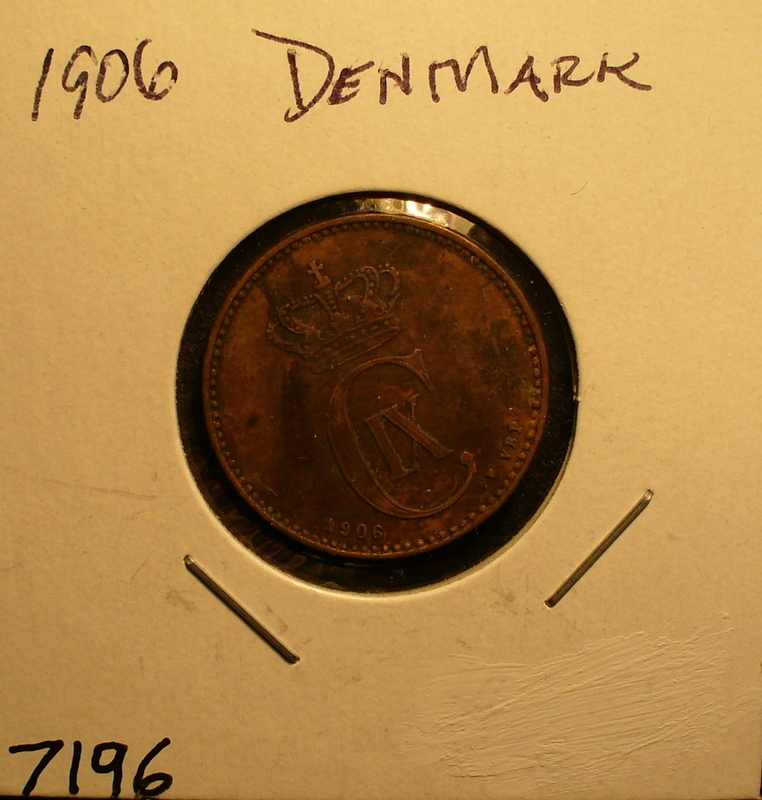 Denmark 2 Ore 1906 VBP