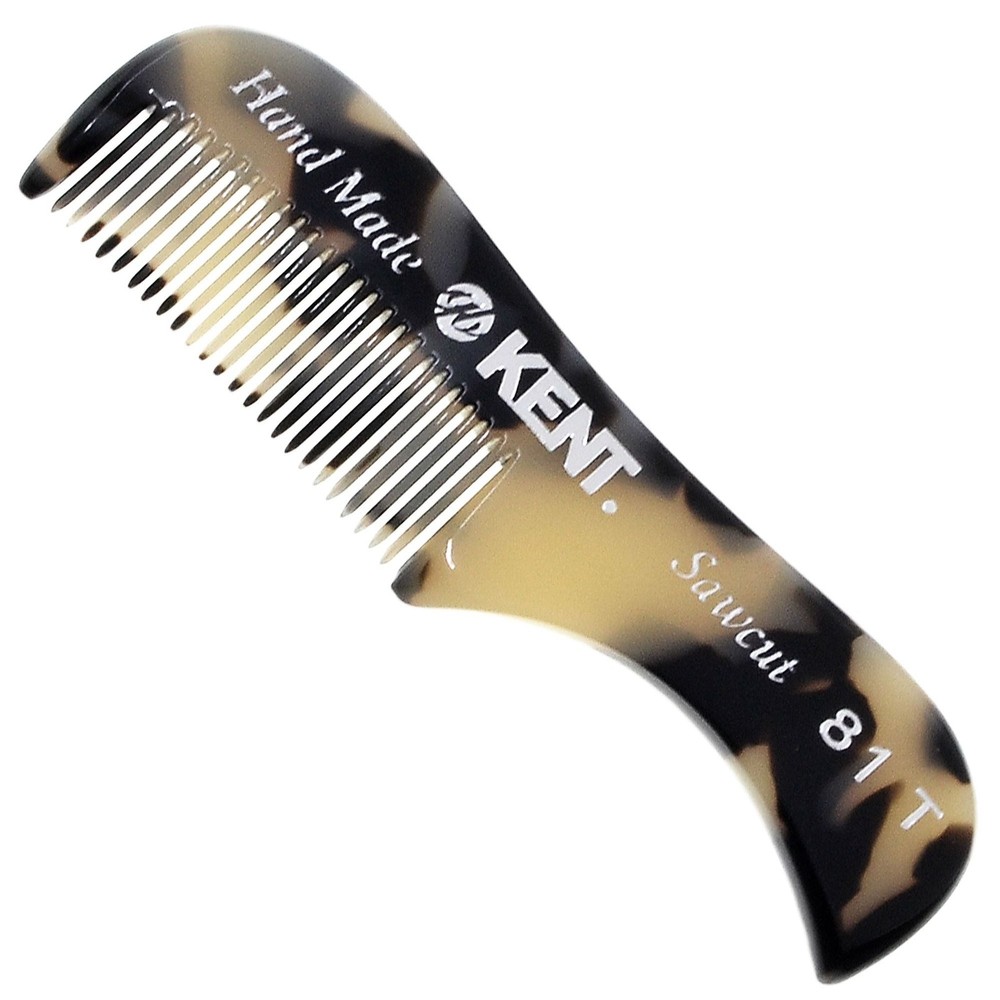 2.75" Handmade Fine Tooth Beard and Mustache Comb