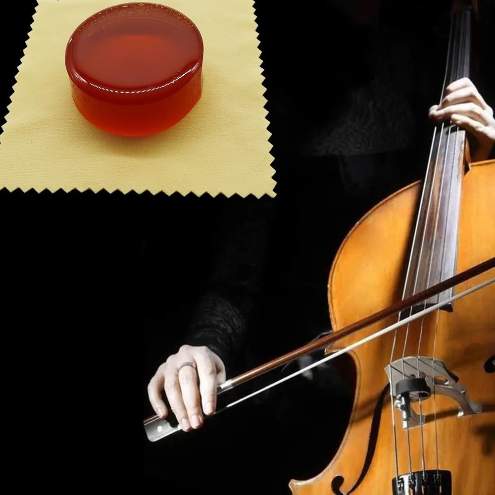 Violin Rosin Light Low Dust Round Cello Viola Bow Resin String Instrument