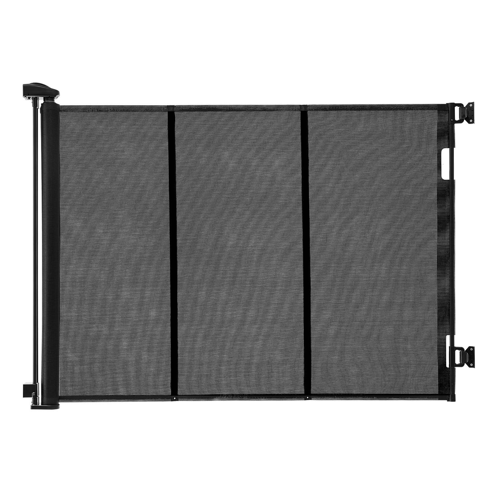 Uimoso Retractable Mesh Gate for Pets and Babies, 202.7 x 39 Inches, Black