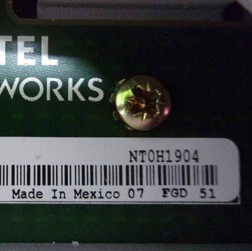 Nortel WMTRYK0CAA NT0H19BD Module OTR SEE NOTES
