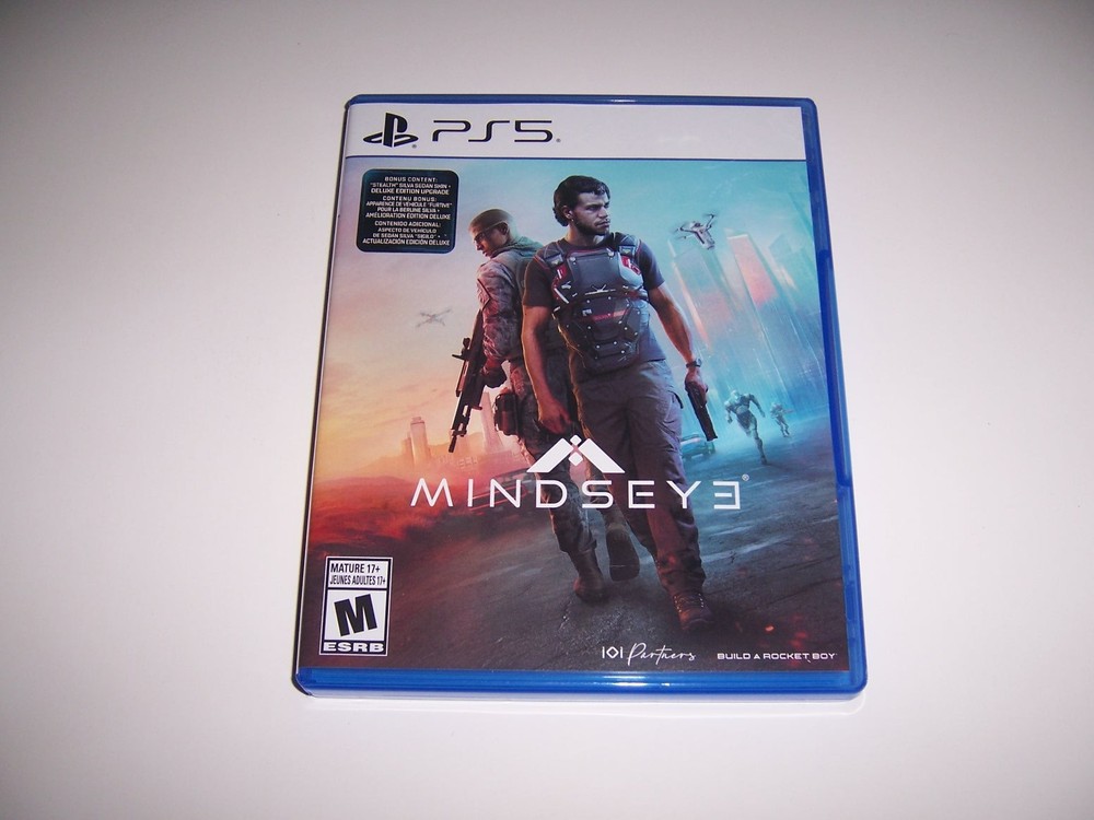 Replacement Box Case Only for Mindseye PlayStation 5 PS5 Authentic OEM