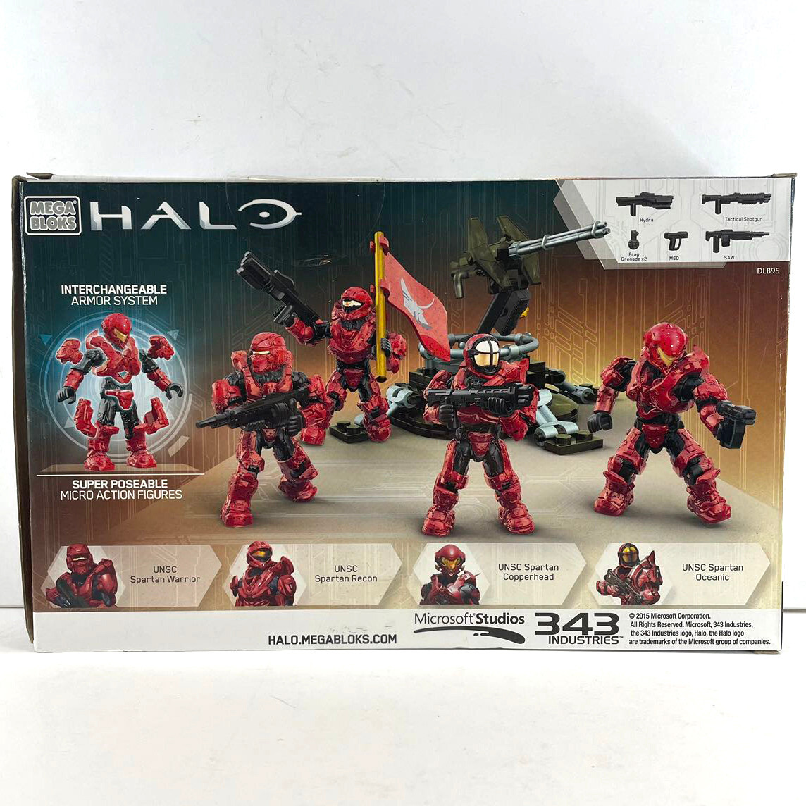 Mega Bloks Halo UNSC Fireteam Stingray 150 Pcs Building Kit Figure Toys Gift