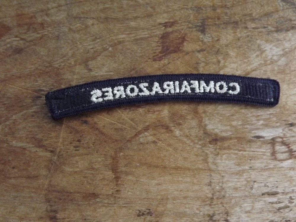 Navy COMFAIRAZORES Tab - INV# C1257