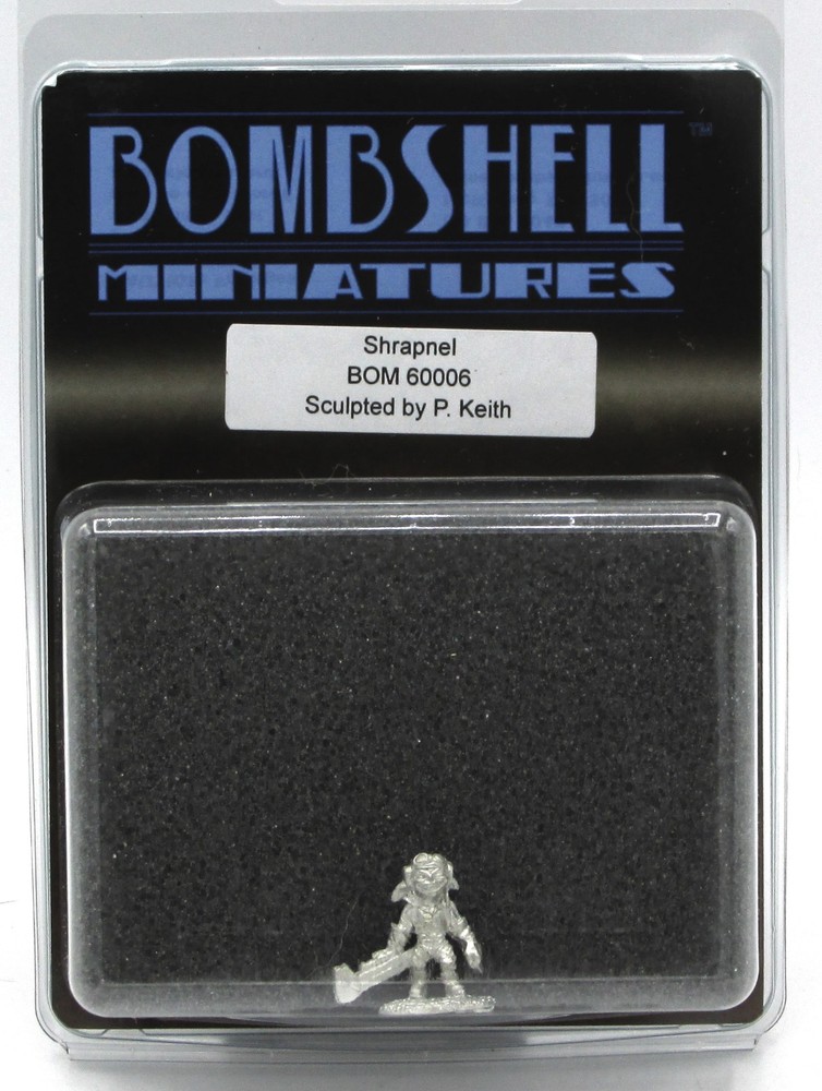 Bombshell BOM60006 Shrapnel (Sidekicks) Aeronautical Gremlin Weird War Pulp WWII