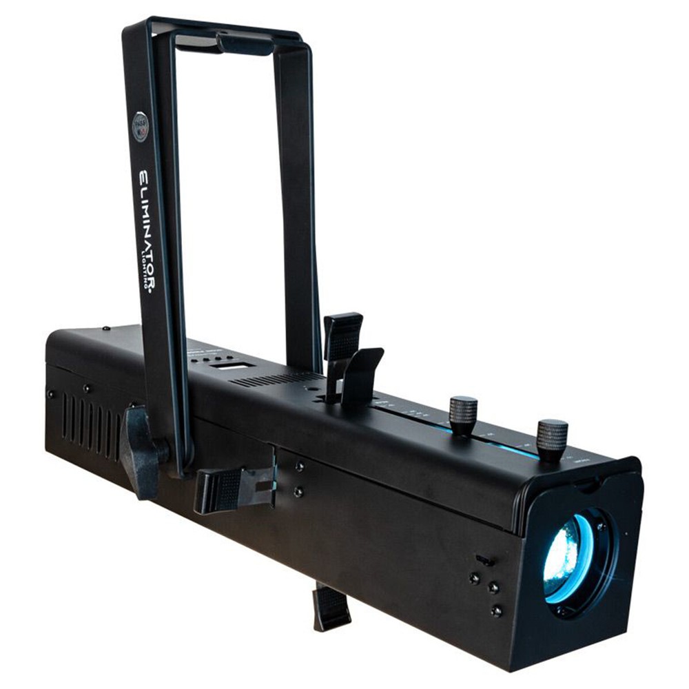 Eliminator IKON PROFILE Plus White LED DMX RDM GOBO Projector Light+Clamp+Cable