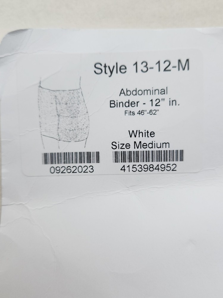 ContourMD Abdominal Binder Compression Wrap Postpartum Belly Band B2