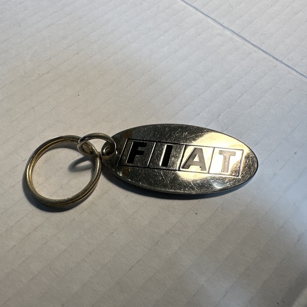 Vintage Curtis Fiat Keychain