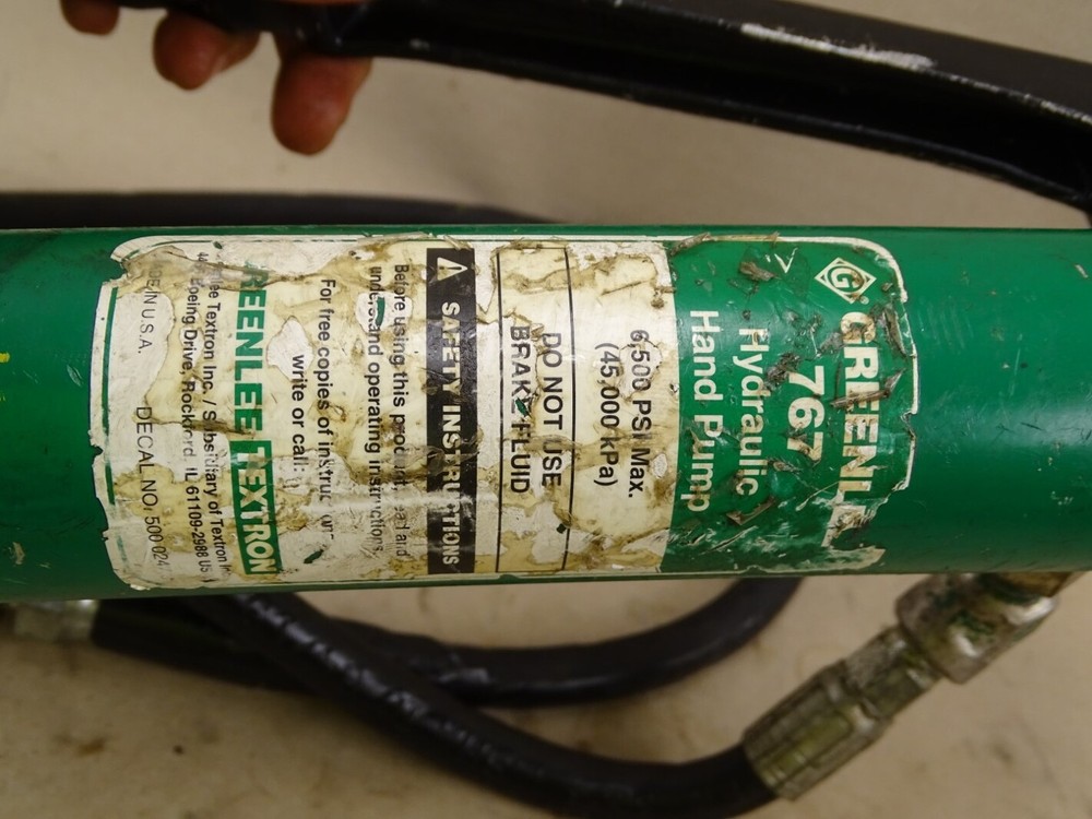 Greenlee Hydraulic Knockout Punch Kit , 7306