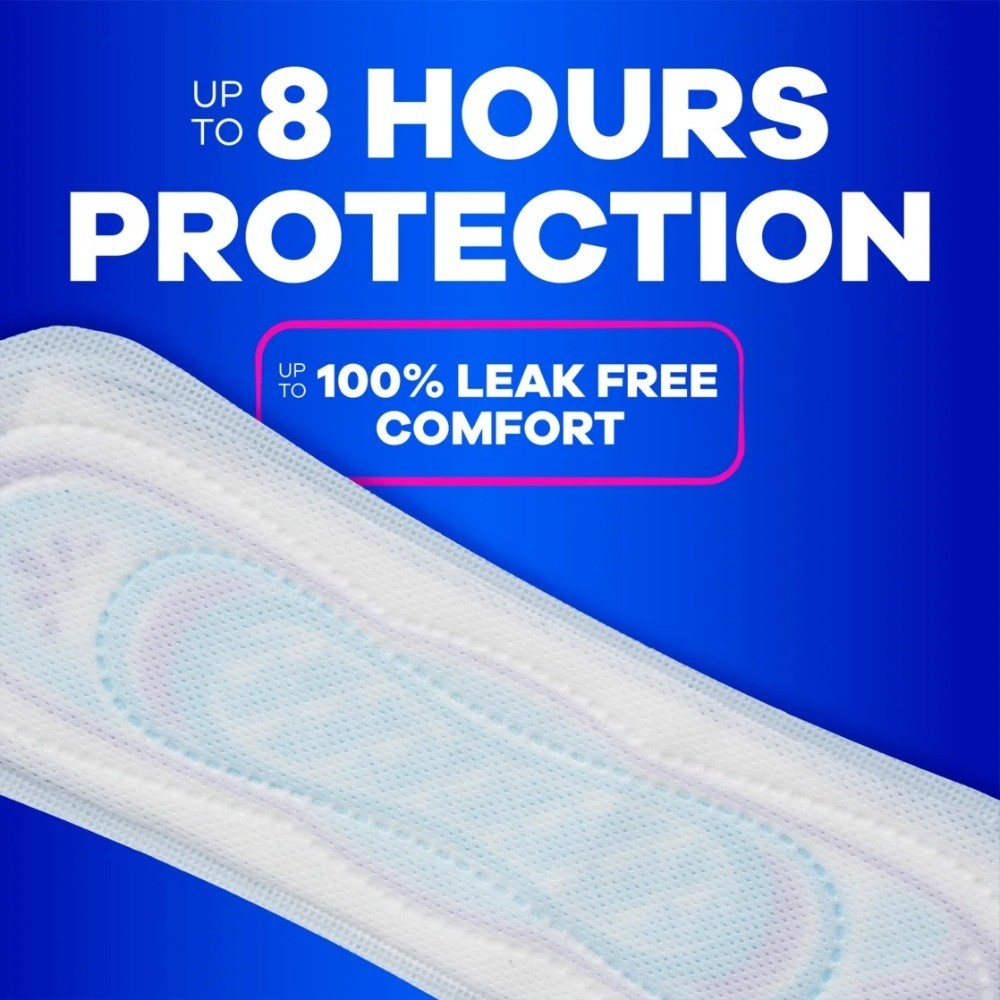Ultra Thin Pads Without Wings, Size 2, Long Super Absorbency, 40 Count