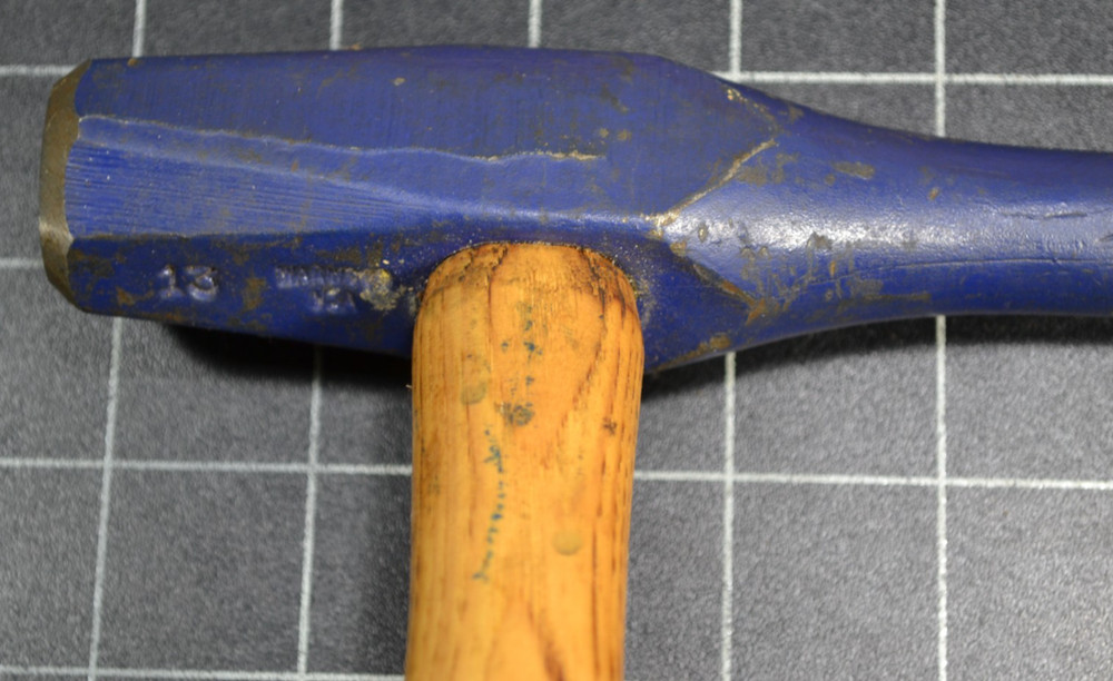 WARWOOD - BLACKSMITH PUNCH - 7/8" - ORIGINAL HANDLE